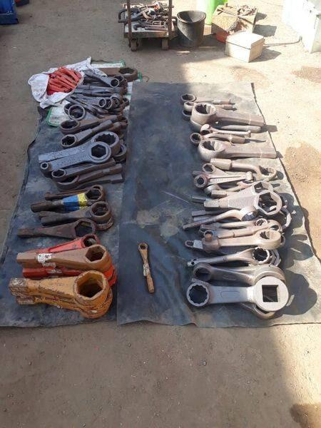 All types of Spaners and Tools — refurbished oilfield, rig & drill-ship machinery