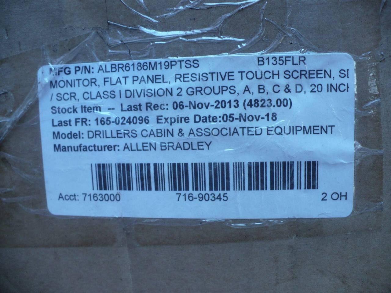 Allen-Bradley Allen Bradley ALBR6186M19PTSS — refurbished automation & control systems thumbnail 3