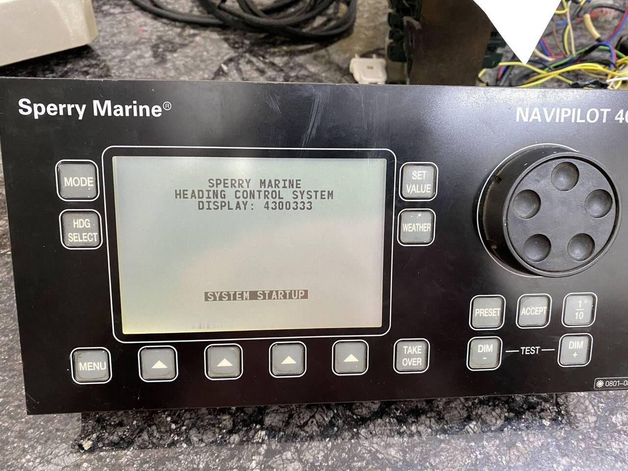Sperry Marine Autopilot Sperry Marine Navipilot — refurbished bridge & navigation equipment