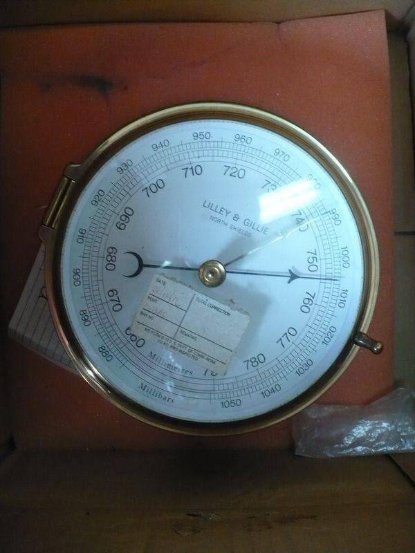 Barometer — refurbished marine antiques thumbnail 5