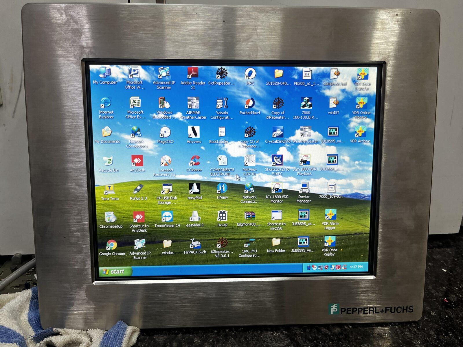 ECR LCD MONITOR HMI — refurbished automation & control systems thumbnail 2