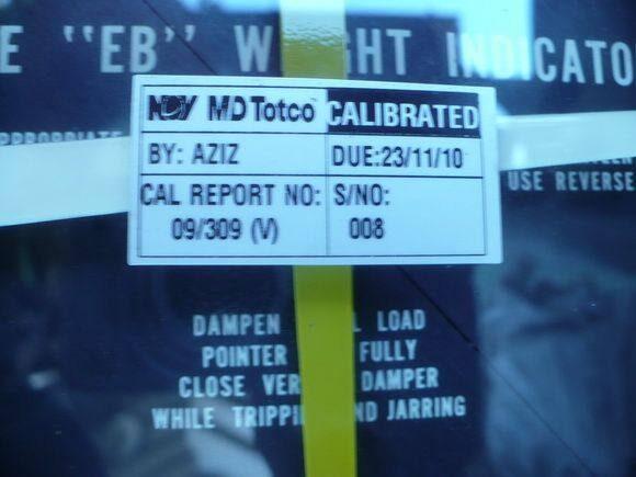M D TOTKO WEIGHT INDICATOR — refurbished oilfield, rig & drill-ship machinery thumbnail 3