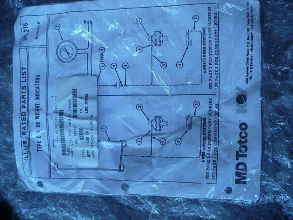 M D TOTKO WEIGHT INDICATOR — refurbished oilfield, rig & drill-ship machinery thumbnail 5