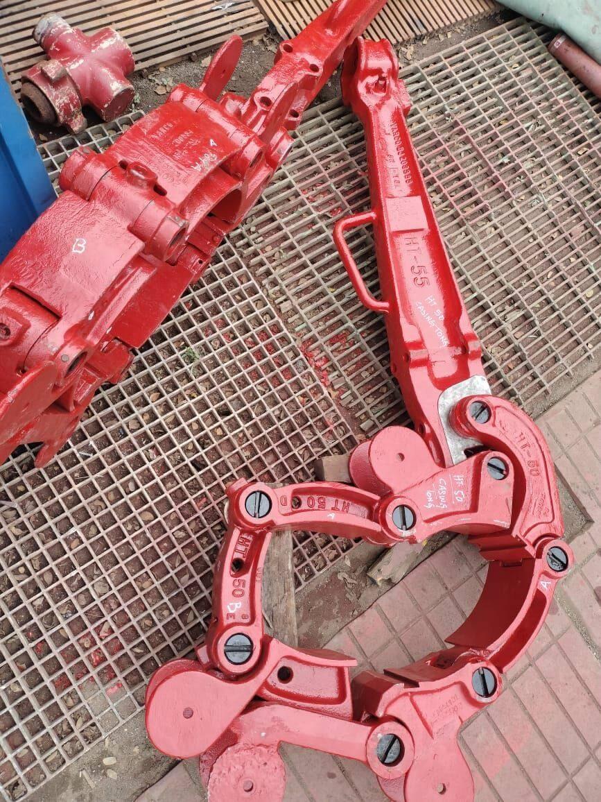 Manual Casing Tong HT-50 With Tong Dressed with 20 Inch Casing — refurbished oilfield, rig & drill-ship machinery thumbnail 2