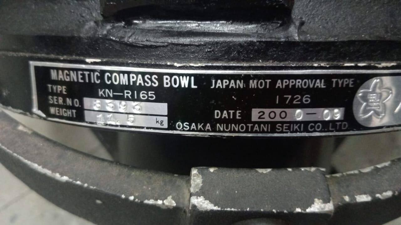 Osaka Nunotani Osaka Nunotani KN-R165 Sr. 8393 Dt. 2000-09 — refurbished marine antiques thumbnail 3