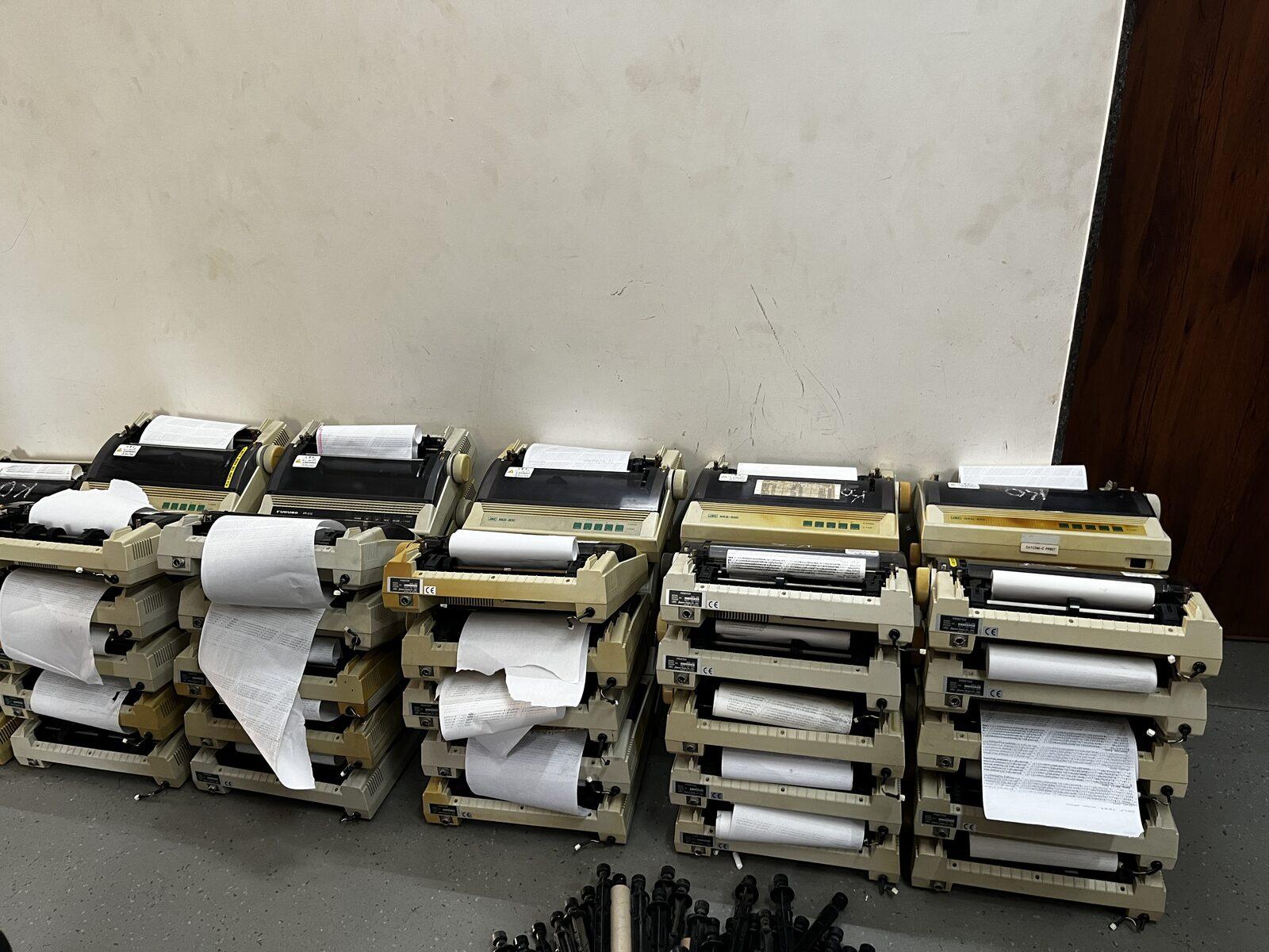 Printer Dot metric — refurbished bridge & navigation equipment