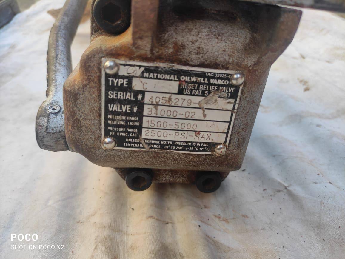 Relief Valve 4 Type C — refurbished oilfield, rig & drill-ship machinery