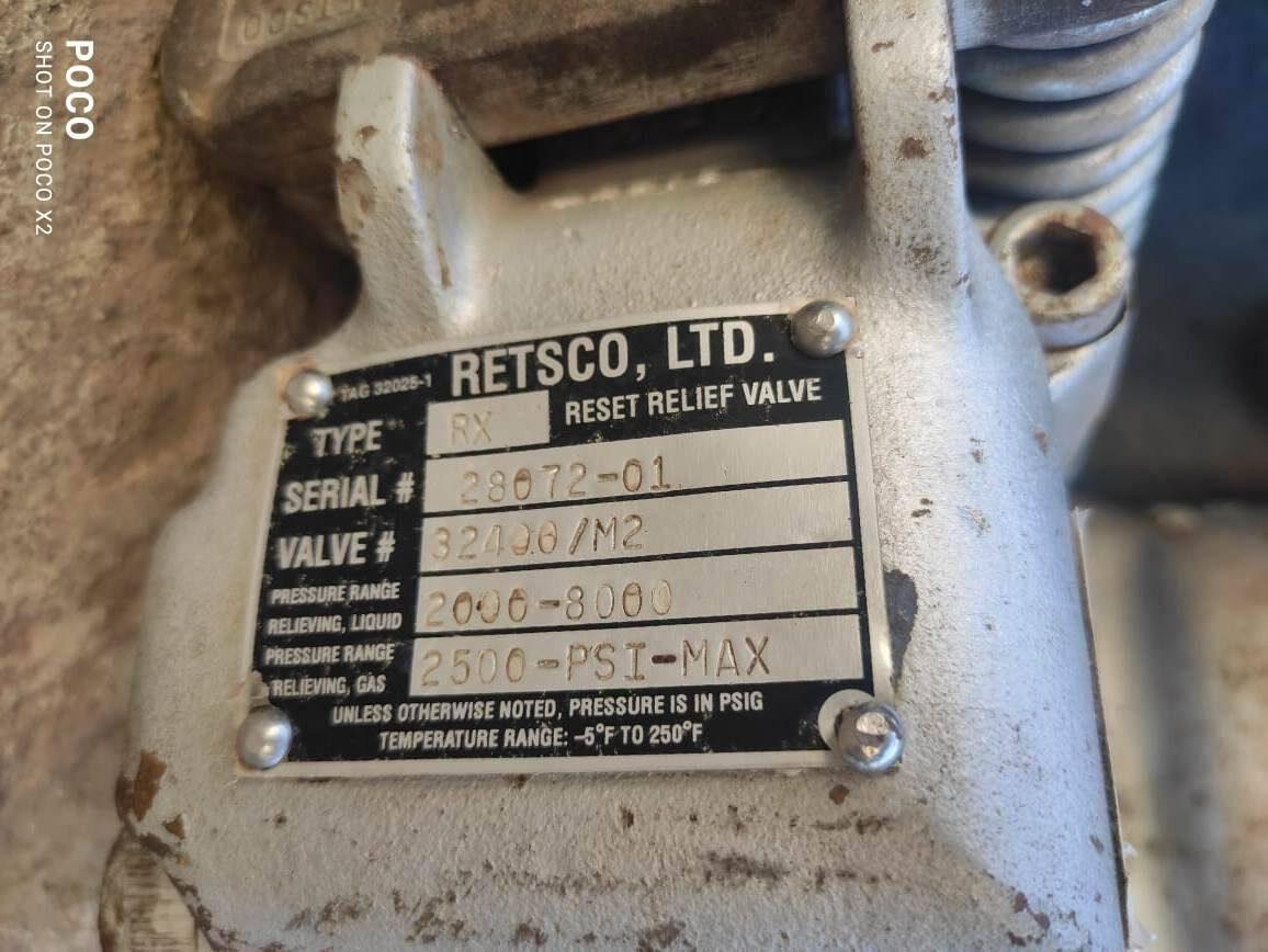 Relief Valve 6 Type RX — refurbished oilfield, rig & drill-ship machinery thumbnail 3