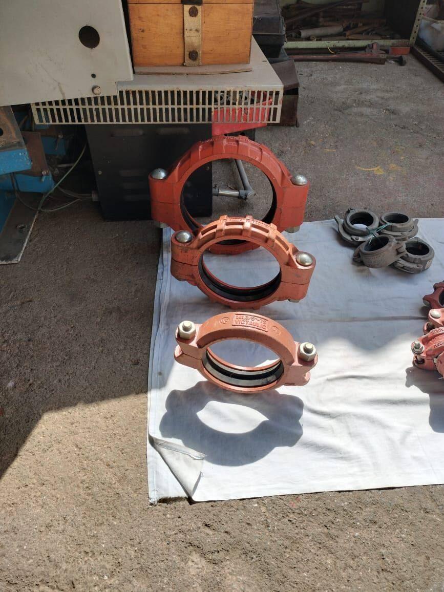 Victaulic Clamp for Desander Cone with Rubber Seal — refurbished oilfield, rig & drill-ship machinery thumbnail 6