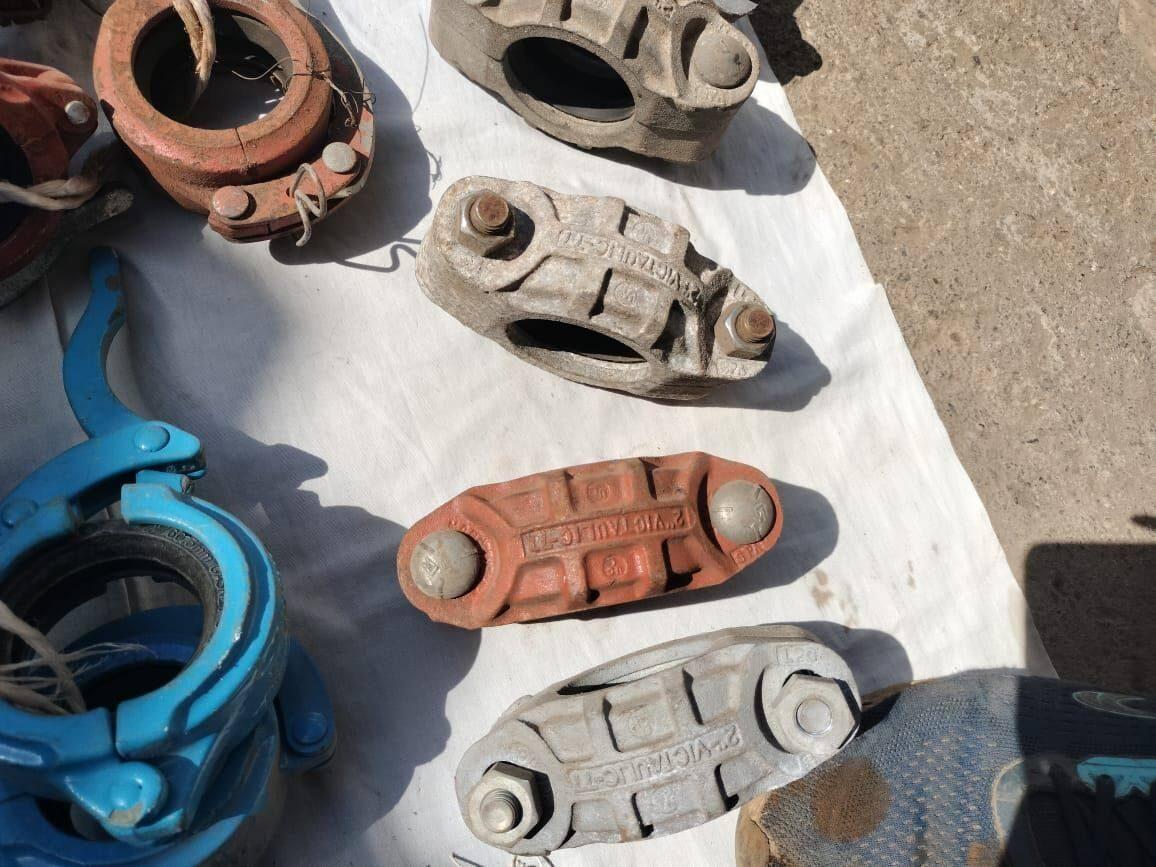 Victaulic Clamp for Desander Cone with Rubber Seal — refurbished oilfield, rig & drill-ship machinery thumbnail 8