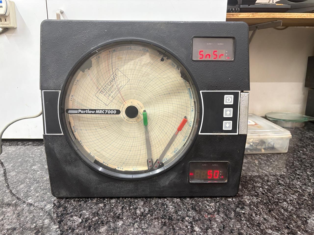 The Partlow Corporation Partlow MRC7000 Chart Recorder Electrical — refurbished oilfield, rig & drill-ship machinery