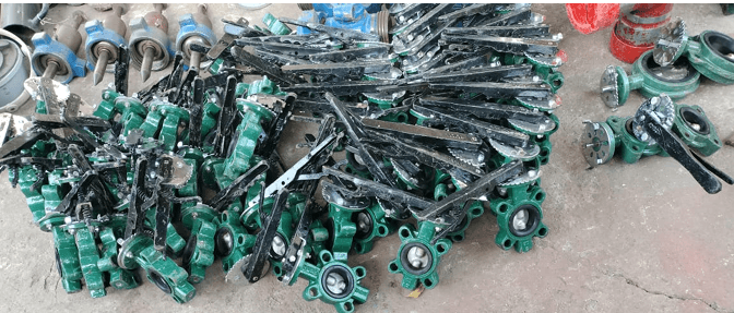 Wafer , Lug Butterfly Valves — refurbished oilfield, rig & drill-ship machinery thumbnail 3