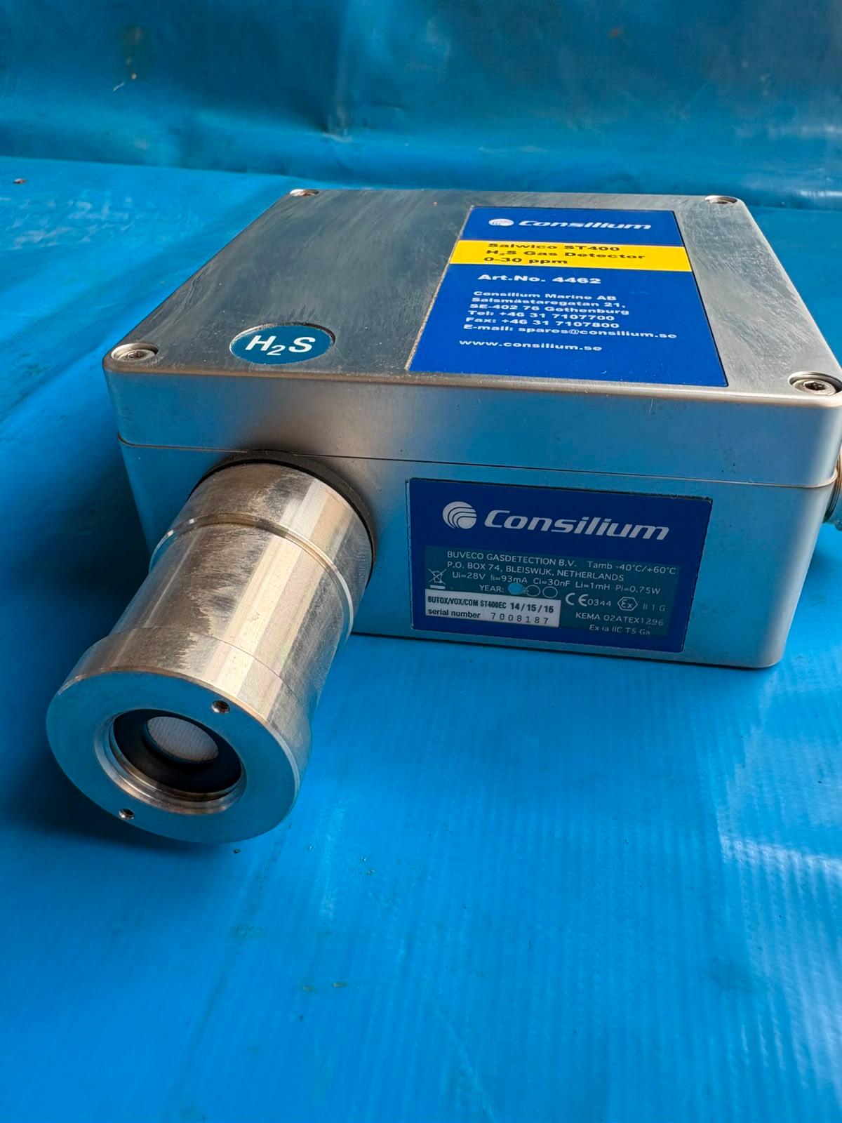 Consilium Consilium Salwico ST400 Gas Detection H2S — refurbished automation & control systems thumbnail 4