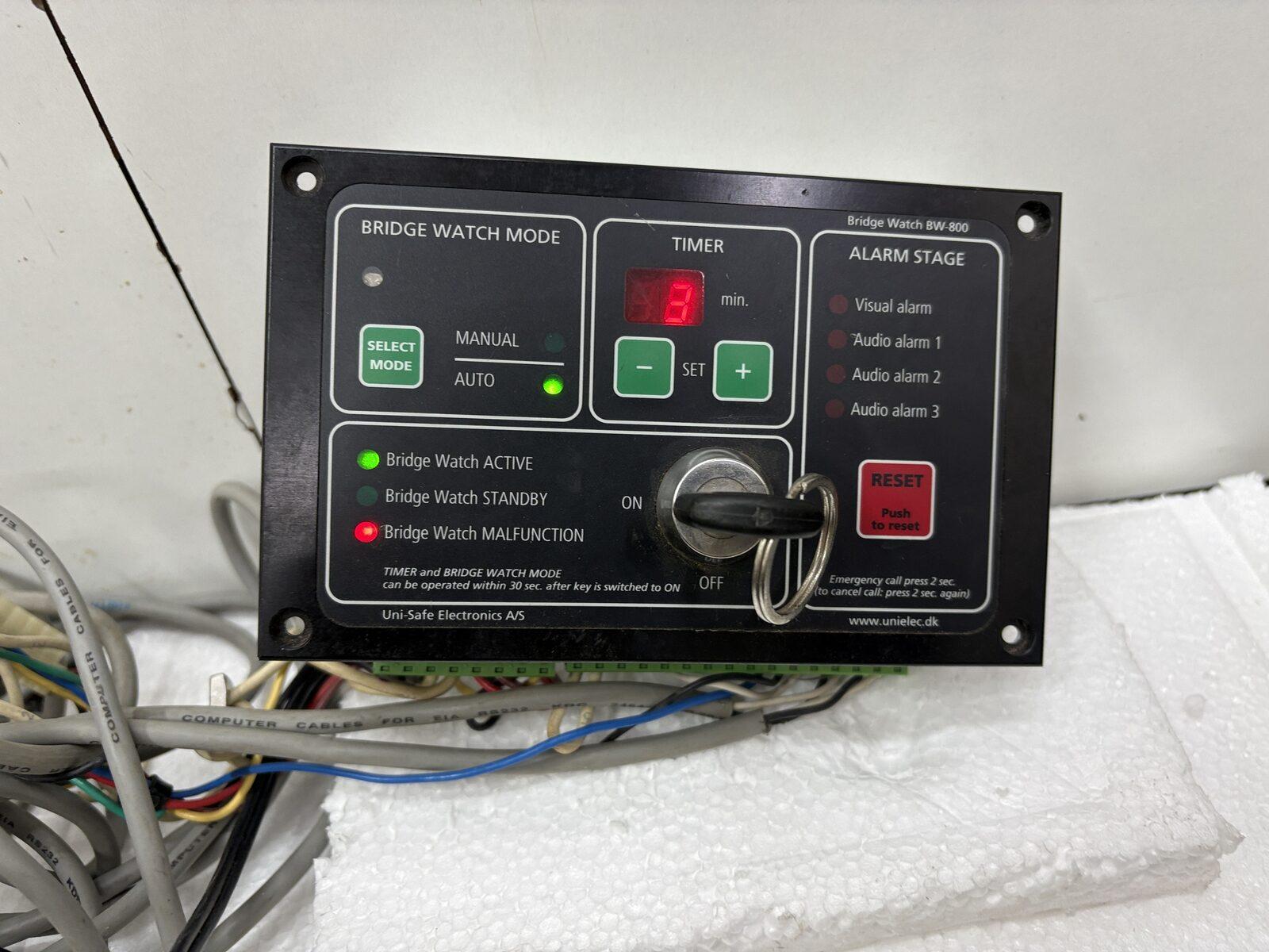 Unisafe BNWAS Unisafe BW800 — refurbished bridge & navigation equipment
