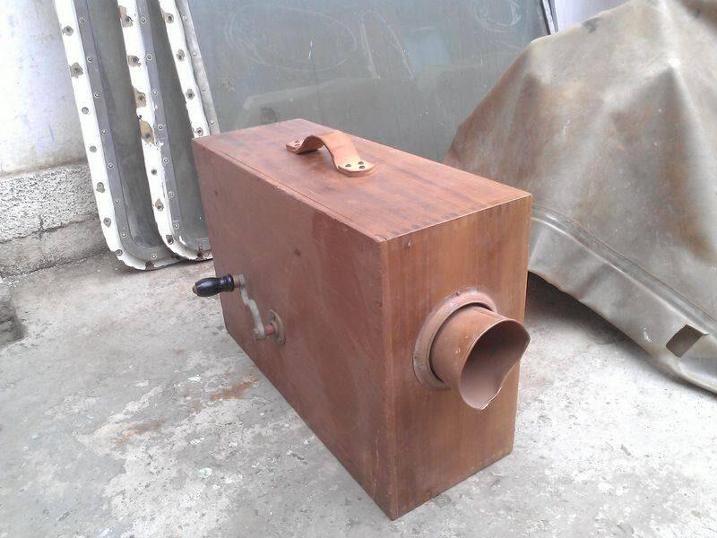 Fog Horn Wooden — refurbished marine antiques