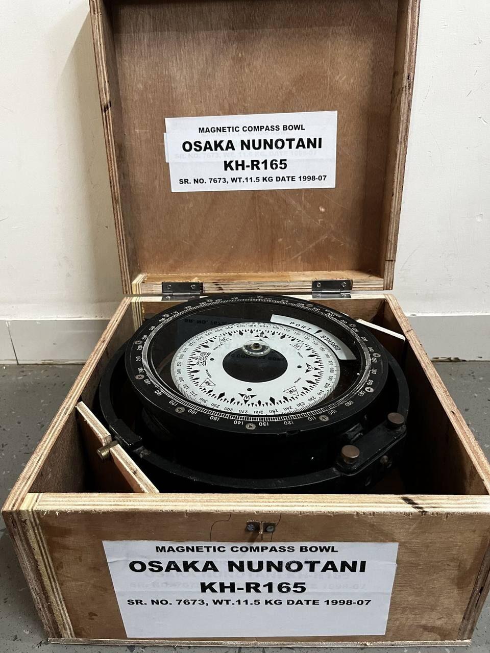 Osaka Nunotani Osaka Nunotani KN-R165 Sr. 7673 Dt. 1998-07 — refurbished marine antiques