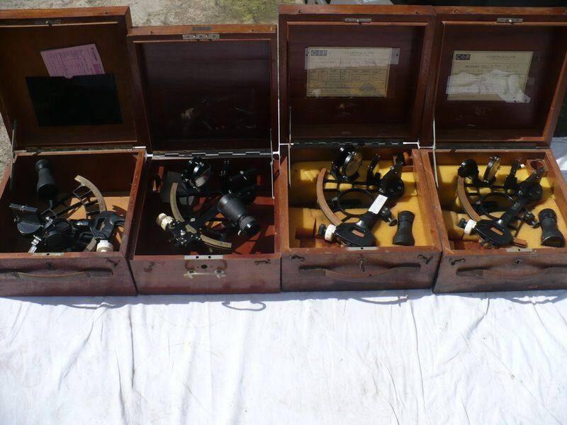 SEXTANT — refurbished marine antiques