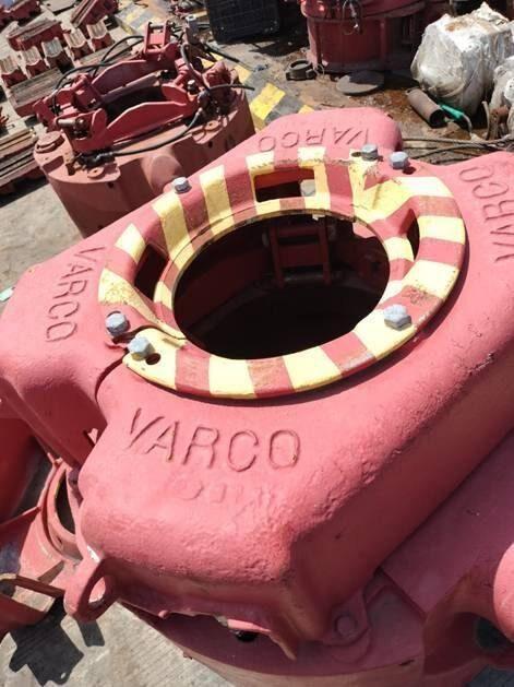 Varco Varco Spider Set with Elevator + Slip 14 inch Capacity 500 Ton SL — refurbished oilfield, rig & drill-ship machinery