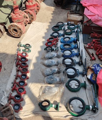 Wafer , Lug Butterfly Valves — refurbished oilfield, rig & drill-ship machinery
