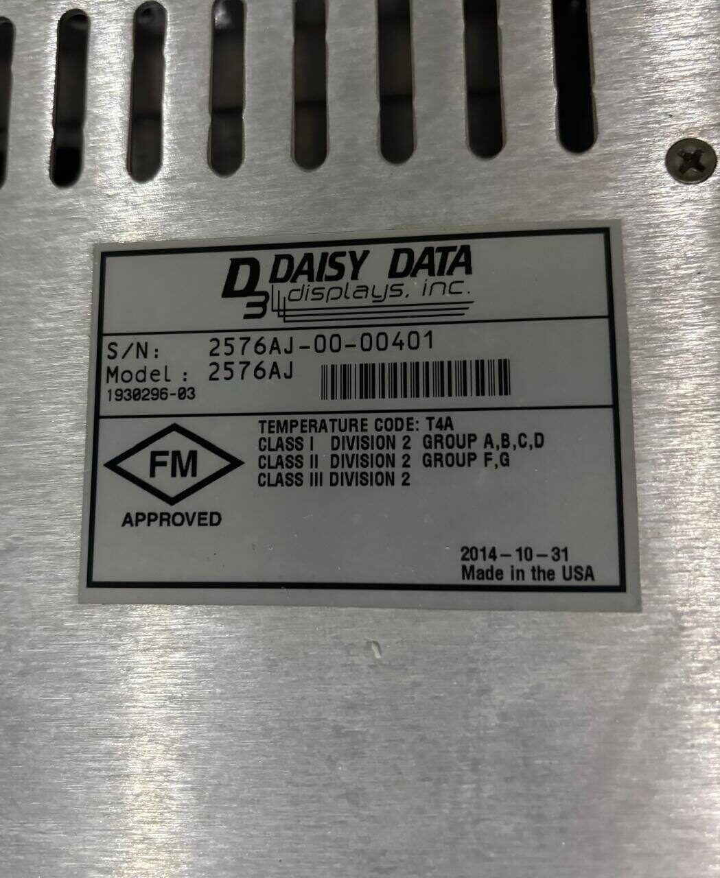 Daisy Data 2576AJ — Refurbished | Sunrise Marine